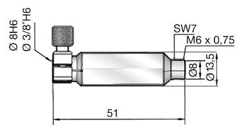 MH-51-MST portacomparatore per stativo MST-58