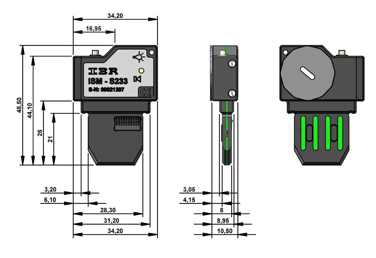 Disegno tecnico ISM-S233